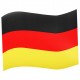Automagnet Flagge groß, Deutschland